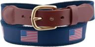 leather man ltd american flag men's accessories logo