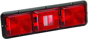 img 2 attached to Bragman Standard Taillight Horizontal Red Black