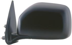 img 1 attached to 🔌 Enhance Your Toyota Tacoma with the Fit System Driver Side Mirror - Black, Foldaway, Manual