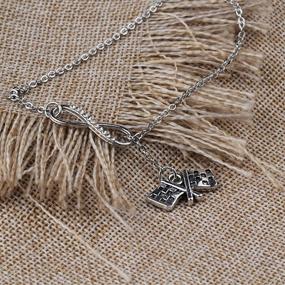 img 1 attached to 🏁 BAUNA Checkered Flag Necklace: Stylish Racing Flags Pendant Y Chain - Perfect Gifts for Racers and Racing Fans!