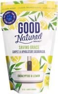 🌿 effective all-natural carpet & upholstery deodorizer: good natured brand saving grace - eucalyptus & lemon scented - 32oz - safe for families and pets logo