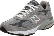 enhance your athleisure style with new balance mens mr993bk black shoes logo