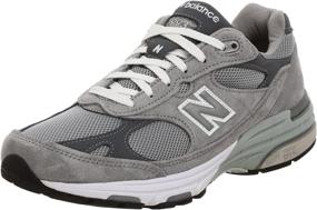 img 4 attached to Enhance Your Athleisure Style with New Balance Mens MR993BK Black Shoes
