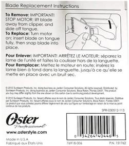 img 2 attached to Oster 00000 Size 76918-006 Blade - Ultra Fine 0.2mm Cutting Width