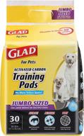 🐶 glad for pets charcoal puppy pads - improved puppy potty training pads with instant urine absorption & neutralization - training pads for dogs, dog pee pads, pee pads for dogs, dog crate pads logo