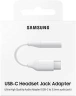 enhanced compatibility samsung type-c to 3.5mm headphone adapter (model ee-uc10j) логотип