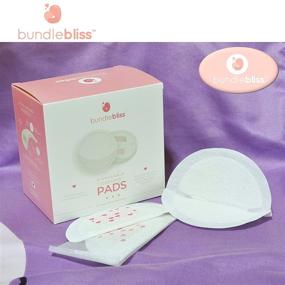 img 3 attached to 🤱 Ultimate Convenience: Ultra-Thin Disposable Nursing Breast Pads by Bundlebliss - 60 Highly Absorbent Breastfeeding Milk Pads for Maximum Comfort