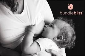 img 1 attached to 🤱 Ultimate Convenience: Ultra-Thin Disposable Nursing Breast Pads by Bundlebliss - 60 Highly Absorbent Breastfeeding Milk Pads for Maximum Comfort