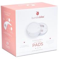 🤱 ultimate convenience: ultra-thin disposable nursing breast pads by bundlebliss - 60 highly absorbent breastfeeding milk pads for maximum comfort logo