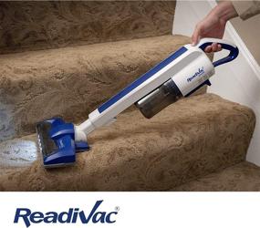 img 1 attached to 🧹 Efficient 2-in-1 Cleaning Power with ReadiVac Eaze Upright Hand Held Stick Vacuum