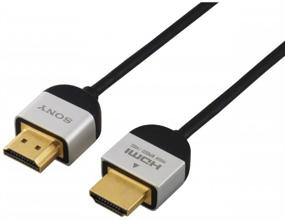 img 2 attached to 🔌 Sony DLC-HE20S 6.56ft Slim High-Speed HDMI Cable for Enhanced Connectivity