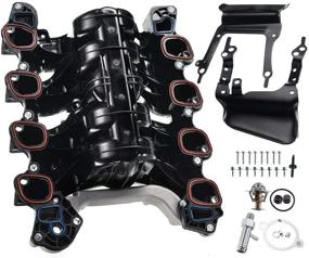 img 4 attached to 🔧 A-Premium Upper Intake Manifold + Gaskets for Ford E-150 E-250 F-150 2007-2008 - Lobo 2007-2008 V8 4.6L Petrol