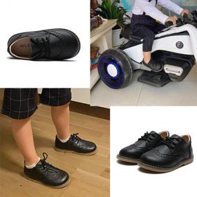 img 3 attached to 👞 Stylish BENHERO Loafers: Synthetic Leather Toddler Boys' Shoes for Effortless Elegance