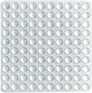 🛡️ protective ptapipi 100 pcs clear self-adhesive bumper pads - reduce noise and prevent damage for cabinets, appliances, electronics, furniture, picture frames, drawers, cupboards логотип