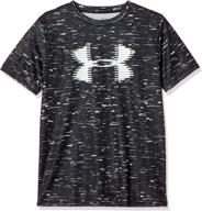 👕 boys' tech big logo printed t-shirt by under armour logo