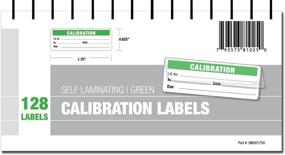 img 3 attached to 🟢 Green Self-Laminating Spiral Bound Calibration Labels