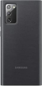 img 1 attached to 📱 SAMSUNG Galaxy Note 20 5G Case with S-View Flip Cover - Black (US Version)