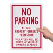 smartsign parking without property permission logo