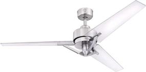 img 4 attached to 🔦 Westinghouse Lighting 7225500 Julien, Contemporary Industrial Ceiling Fan with Remote Control, 54 Inch, Brushed Nickel Finish - Enhanced SEO