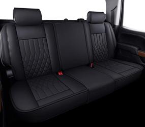 img 2 attached to Aierxuan Silverado Waterproof 2007 2021 Extended Interior Accessories for Seat Covers & Accessories