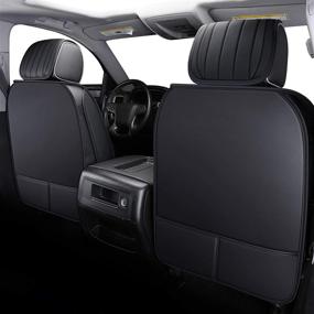 img 3 attached to Aierxuan Silverado Waterproof 2007 2021 Extended Interior Accessories for Seat Covers & Accessories