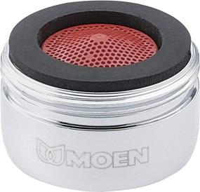 img 1 attached to 💧 Moen 3919 Chrome Kitchen Faucet Aerator with Male Thread, 2.2 GPM