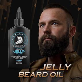 img 2 attached to 🧔 Bossman Beard Oil Jelly (4oz) - Ultimate Beard Growth Softener and Moisturizer with Natural Ingredients - The Magic Scent Beard Growing Product