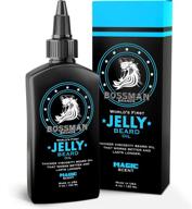 🧔 bossman beard oil jelly (4oz) - ultimate beard growth softener and moisturizer with natural ingredients - the magic scent beard growing product logo