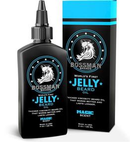 img 4 attached to 🧔 Bossman Beard Oil Jelly (4oz) - Ultimate Beard Growth Softener and Moisturizer with Natural Ingredients - The Magic Scent Beard Growing Product