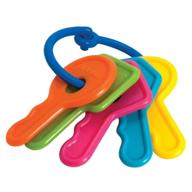 🔑 first years baby toy: infant's first keys for early development logo