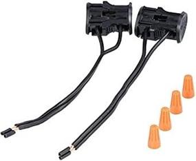 img 2 attached to 🔌 Efficient Connectivity: Hampton Low Voltage Replacement Connector 2 Pack