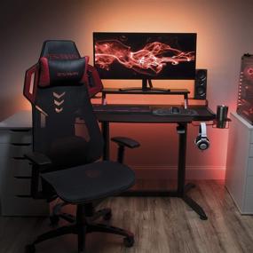 img 1 attached to 🎮 Unleash Your Gaming Potential with the Respawn 200 Racing Style Gaming Chair in Striking Red