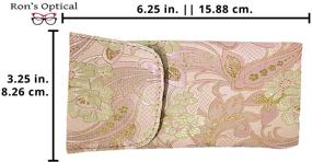 img 3 attached to 👓 Medium Glasses with Fabric Eyeglass Closure - Enhanced SEO