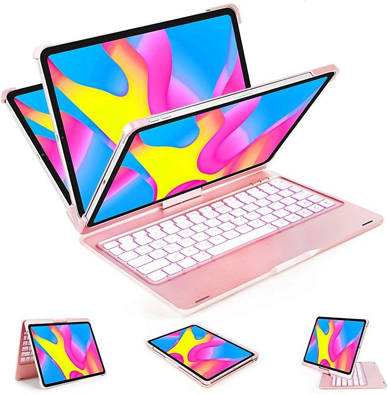 ipad case keyboard 10 9 2020 tablet accessories for bags, cases & sleeves 로고
