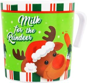 img 1 attached to Cookies Santa Plate Mug Melamine