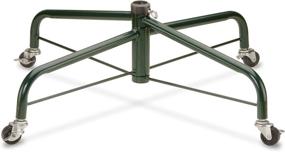 img 2 attached to 🌲 National Tree 32" Folding Stand with Rolling Wheels for 9-10ft Trees, 1.25-Inch Pole (FTS-32R-1)