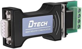 img 4 attached to DTECH RS232 в RS485 серийный конвертер адаптер: промышленное решение для передачи данных на большие расстояния с 4-позиционным клеммным блоком и поддержкой 600 Вт от противоскачковой защиты.