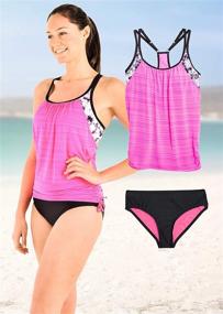 img 3 attached to ZeroXposur Womens Tankini Swimsuits Bottoms Women's Clothing for Swimsuits & Cover Ups