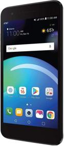 img 1 attached to 📱 LG Phoenix 4 AT&T Prepaid Smartphone - 16GB, 4G LTE, Android 7.1 OS, 8MP + 5MP Cameras - Black (Renewed)