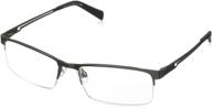 👓 foster grant men's lamar square readers: stylish eyewear for men with enhanced reading vision logo