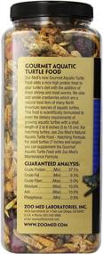 img 2 attached to 🐢 11-Ounce Zoo Med Gourmet Aquatic Turtle Food