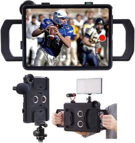 img 4 attached to 📷 Enhance your Video Recording with the MegaMount Multimedia Rig Case for Apple iPad Pro 12.9 inch [2018 3rd GEN ONLY]