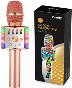 img 4 attached to 🎤 Bluetooth Rechargeable Microphone: Perfect for Christmas Karaoke!