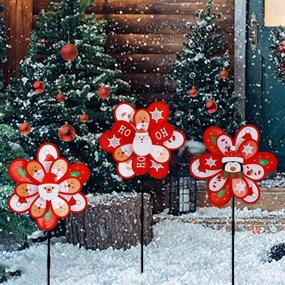 img 4 attached to 🍷 Enchanting Winemana Christmas Pinwheels: Whimsical Ornaments to Bedeck Your Holiday Décor