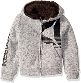 img 1 attached to 🧥 Магазин курток и плащей Reebok Classic Charcoal: премиальная верхняя одежда для мальчиков