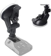 🚨 yeebeny suction radar detector mount: universal windshield & dashboard holder for cobra radar detectors – fits all recent models including cobra rad 450, esd-6100, esd-7000, xrs-9300, pro-9780 logo