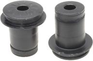 🔧 acdelco advantage 46g8037a front upper control arm bushing for suspension, black logo