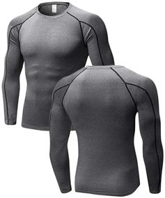 img 2 attached to Men's Compression Wicking Baselayer by Sanke Performance