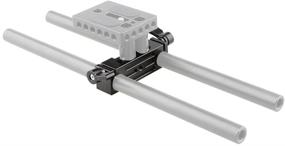 img 1 attached to 💪 Enhanced CAMVATE 15mm Rod Clamp Railblock for DSLR 15mm Rail Rig Rod Support System - Upgrade Your Filmmaking Setup!