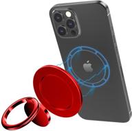 📱 superone mag ring holder съемный для iphone серии 13/12 и магнитных чехлов [совместим с беспроводной зарядкой] логотип